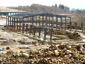 Monongalia County Extension Service and 4-H Center taking shape at Mylan Park